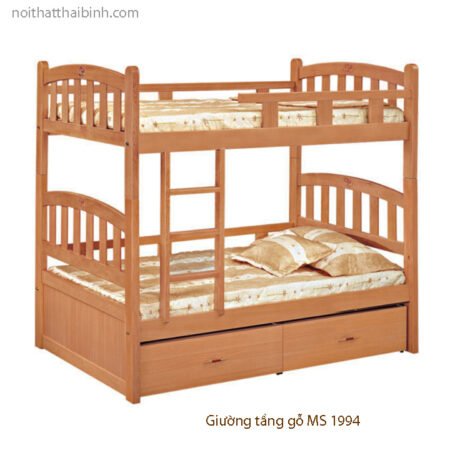 Giường tầng gỗ ghép