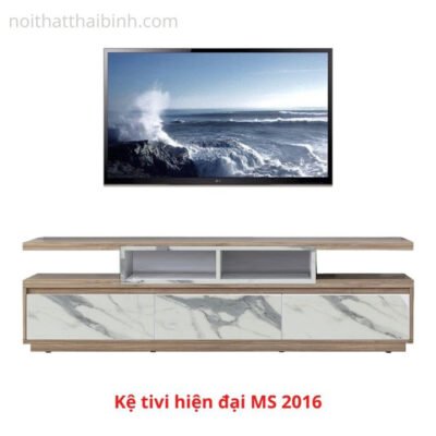 Kệ tivi vân đá hiện đại
