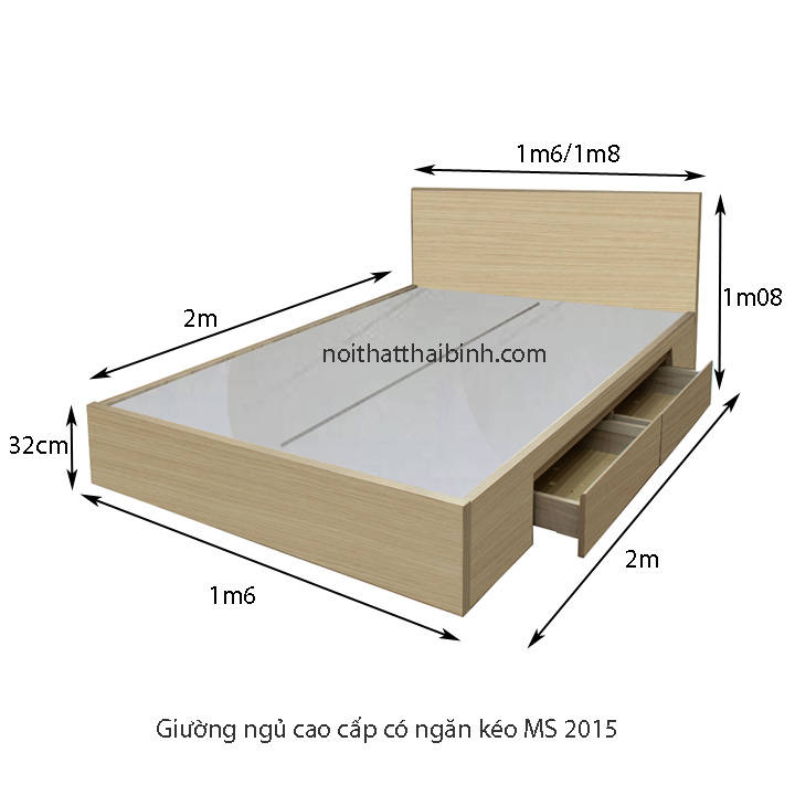 kich thuoc giuong ngu cao cap 2015