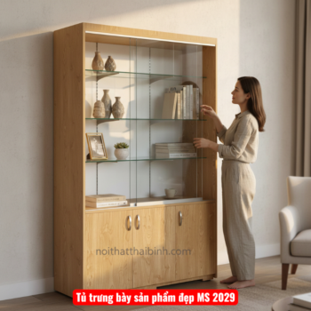 Tủ trưng bày sản phẩm đẹp