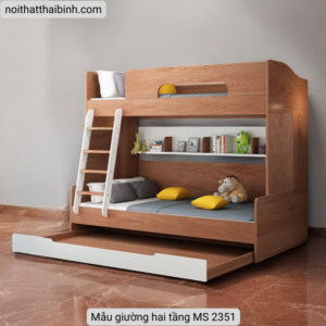 Mẫu giường hai tầng MS 2351 Mẫu giường hai tầng