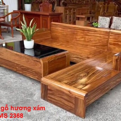 Bộ sofa gỗ hương xám MS 2368 Bộ sofa gỗ hương xám MS 2368