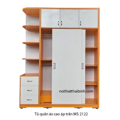 Tủ quần áo cao đụng trần