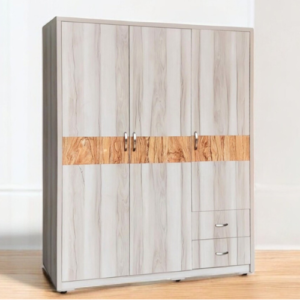 Tủ quần áo melamine đẹp MS 2141 Tủ quần áo melamine đẹp