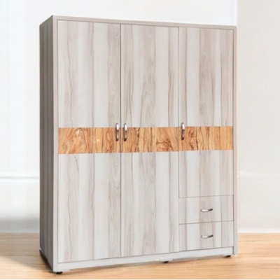 Tủ quần áo melamine đẹp MS 2141 Tủ quần áo melamine đẹp