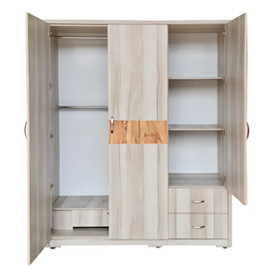 Tủ quần áo melamine đẹp MS 2141 Tủ quần áo melamine đẹp