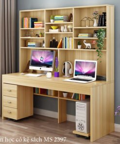Bàn học có kệ sách MS 2397