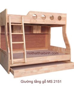 Giường tầng gỗ đẹp
