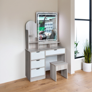 Bàn trang điểm kính đèn cảm ứng MS 2145 7 Bàn trang điểm kính đèn cảm ứng