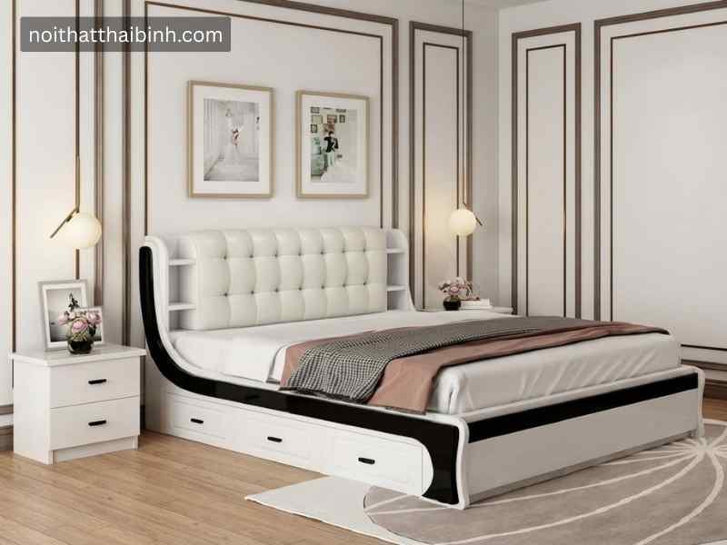 Giường ngủ phòng ngủ hiện đại (1)