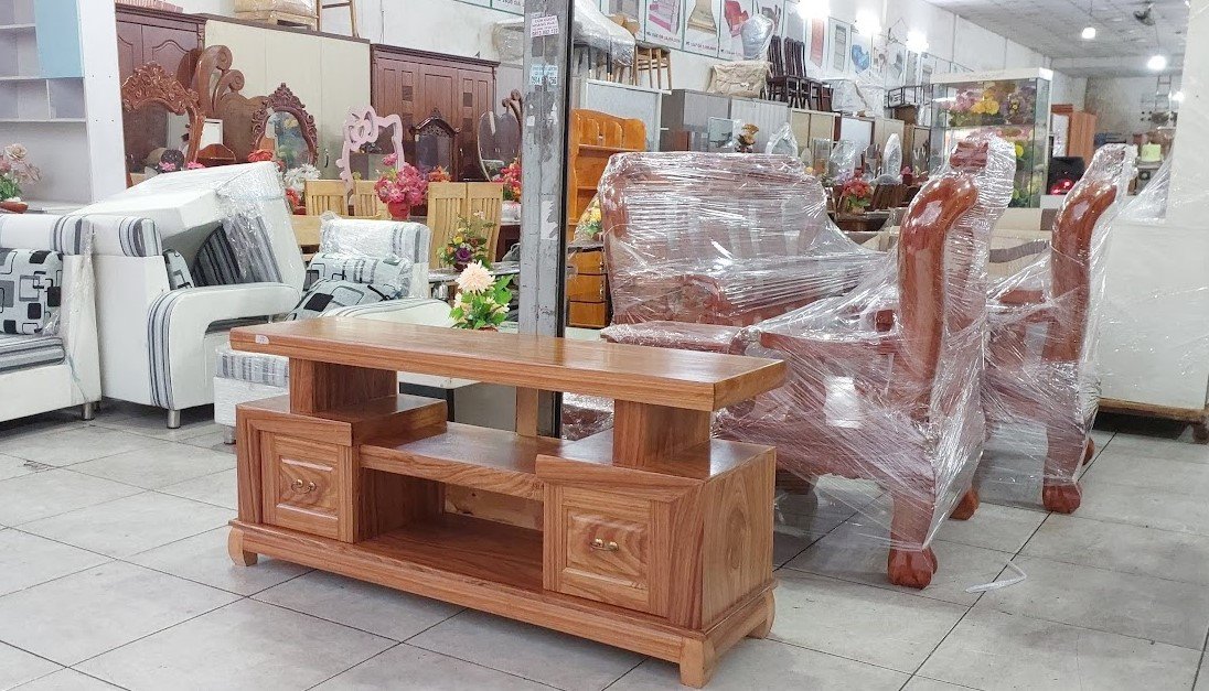 Nội thất gia đình đẹp giá rẻ trọn bộ gỗ tự nhiên Nội Thất Thái Bình