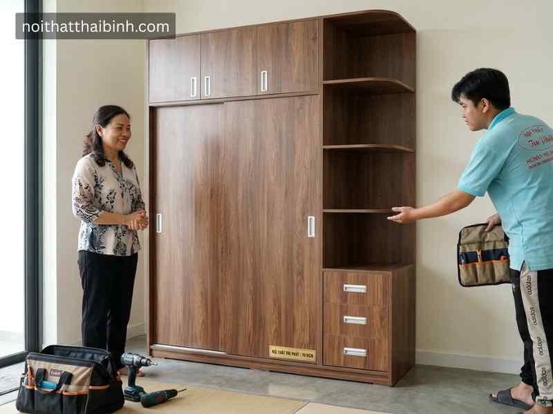 Tủ áo cao áp trần đẹp hiện đại Tủ quần áo cao áp trần đẹp hiện đại