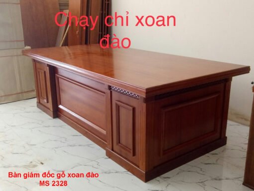 Bàn làm việc gỗ tự nhiên