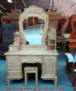 Bộ trang điểm gỗ gõ đỏ