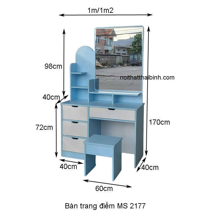 kich thuoc ban trang diem 2177