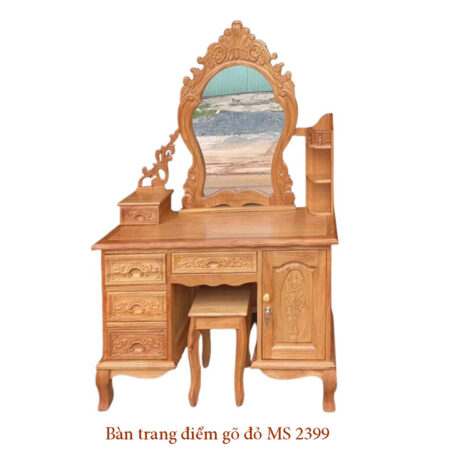 Mẫu bàn trang điểm gỗ đẹp MS 2399