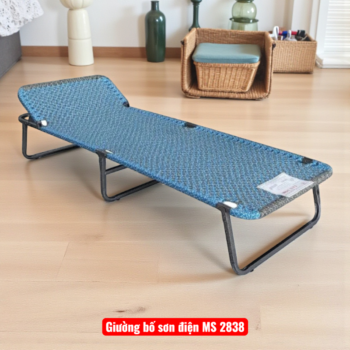 Giường bố đan dây xếp gọn