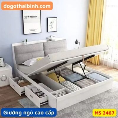 Giường ngủ cao cấp Mã số: 2465