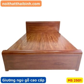 Giường ngủ gỗ đinh hương vạt phản