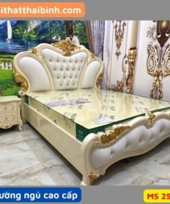 Giường ngủ cao cấp nhủ vàng