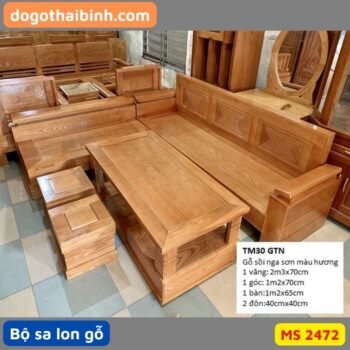 Bộ sa lon gỗ MS 2472