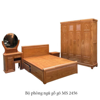Bộ phòng ngủ gỗ gõ