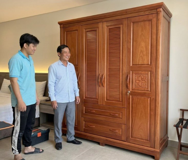 Tủ áo gỗ đẹp chất lượng MS 2149