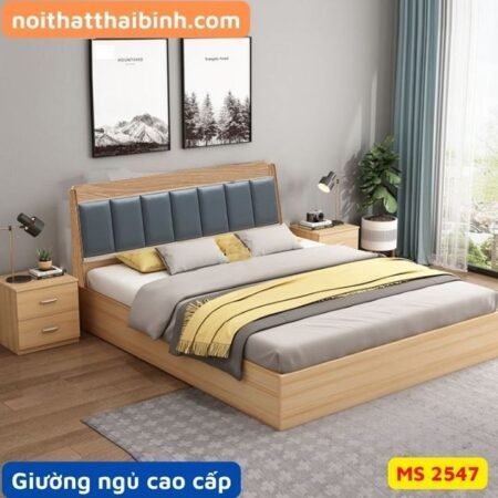 Giường ngủ cao cấp hiện đại