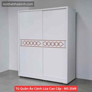 Tủ Quần Áo Cánh Lùa Cao Cấp MDF Lõi Xanh Chống Ẩm Bền Đẹp (1)