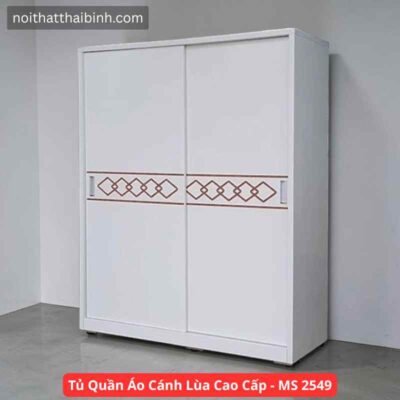 Tủ Quần Áo Cánh Lùa Cao Cấp MDF Lõi Xanh Chống Ẩm Bền Đẹp (1)