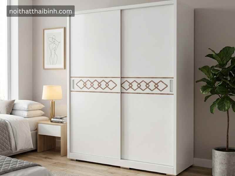 Tủ Quần Áo Cánh Lùa Cao Cấp MDF Lõi Xanh Chống Ẩm Bền Đẹp (1)