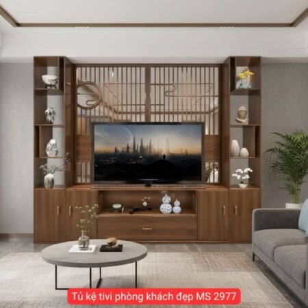 Tủ kệ tivi phòng khách đẹp MS 2977
