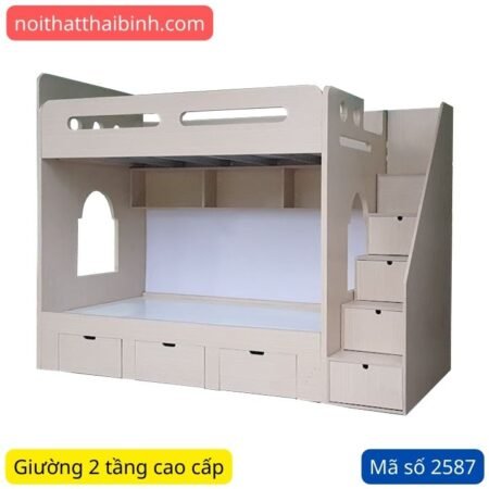Giường 2 tầng cao cấp