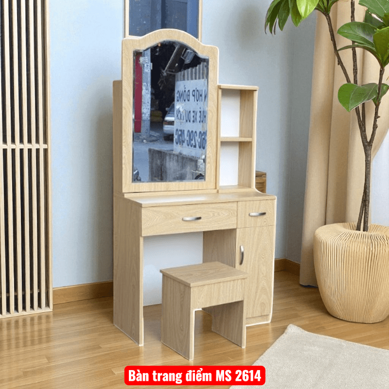 Bàn trang điểm 0m8 MS 2614 1 Bàn trang điểm 0m8