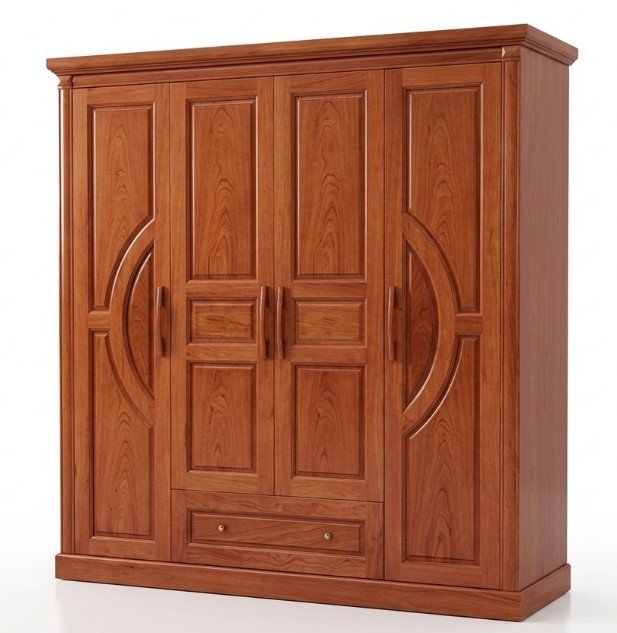 Bộ phòng ngủ gỗ tự nhiên vân Hương Đá MS 2714 Bộ phòng ngủ gỗ tự nhiên vân Hương Đá MS 2714