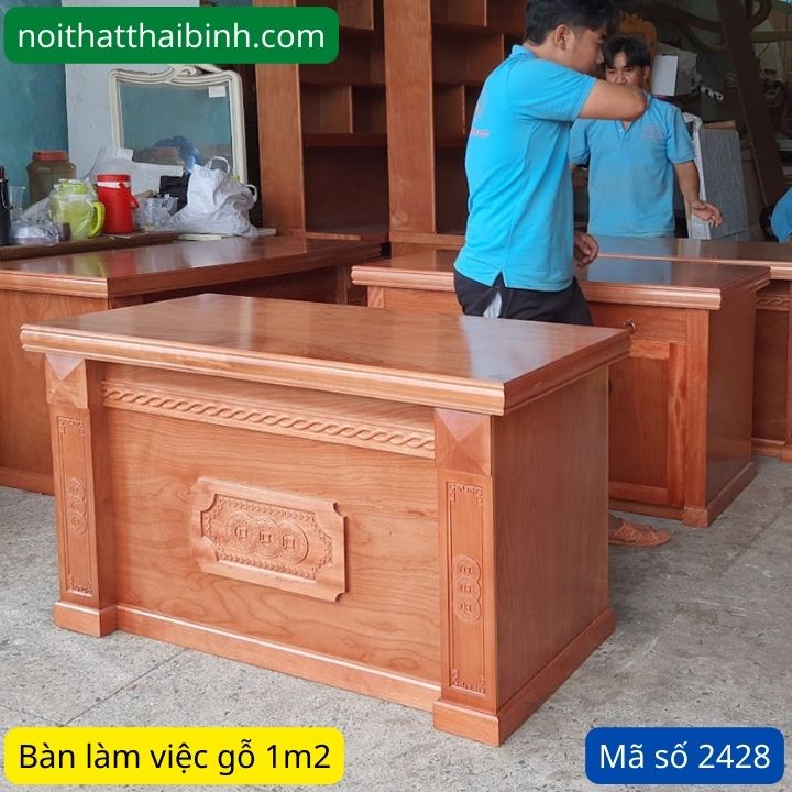 Nơi bán bàn làm việc gỗ 1m2