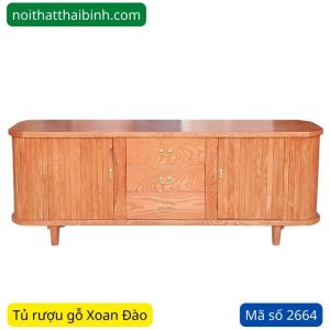 Tủ kệ tivi gỗ Xoan Đào 1m8