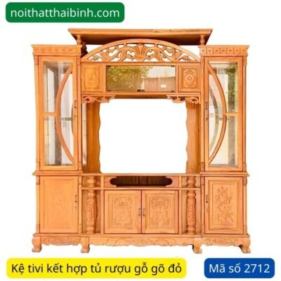 Kệ tivi kết hợp tủ rượu đẹp