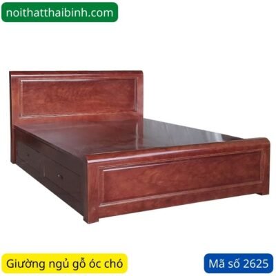 Mẫu Giường Ngủ Gỗ Óc Chó Đẹp Giá Rẻ Đáng Mua Nhất 2026 Giường ngủ gỗ óc chó