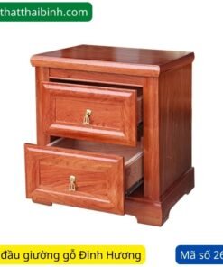Tủ đầu giường gỗ Đinh Hương