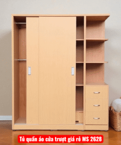 Tủ quần áo cửa trượt giá rẻ