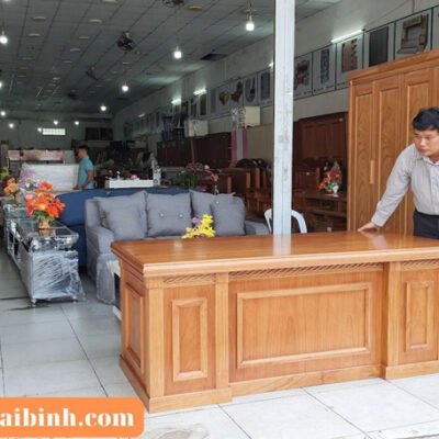 Bàn làm việc gỗ xoan đào MS 2726 Bàn làm việc gỗ xoan đào MS 2726