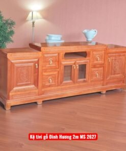 kệ tivi gỗ Đinh Hương 2m