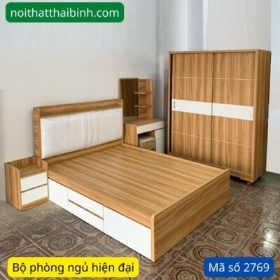 Bộ nội thất phòng ngủ hiện đại