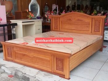 Giường ngủ gỗ tự nhiên