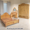 Nội thất phòng ngủ gỗ gõ đỏ MS 2880 2 Nội thất phòng ngủ gỗ gõ đỏ