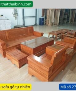 Sofa gỗ tự nhiên