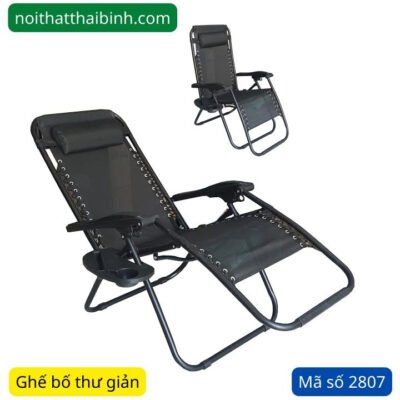 Ghế bố xếp thư giãn
