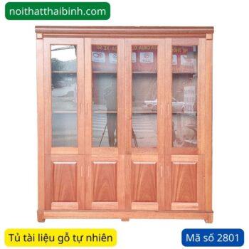 Tủ tài liệu gỗ tự nhiên