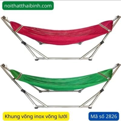 Bộ khung võng inox ống lớn phi